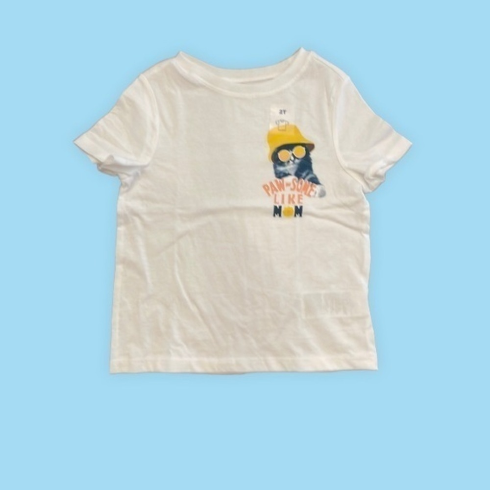 Paw-some like mom 100% cotton